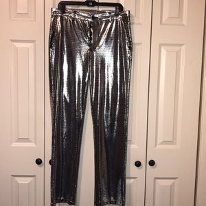 Men’s shiny disco pants